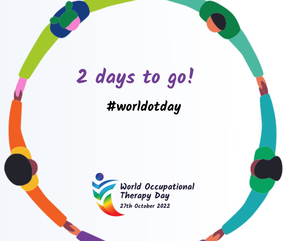 World Occupational Therapy Day 2022 is in two days! Download the promotional material for the theme “Opportunity + Choice = Justice” to celebrate on the day. Find out more via this link wfot.org/resources #WorldOTDay