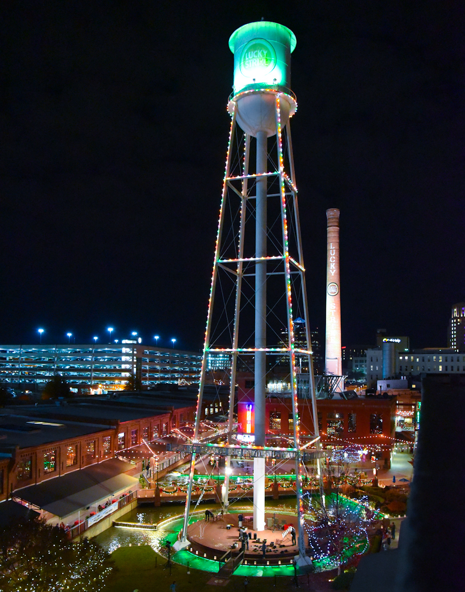 ATCDurham's tweet photo. We know we have a few holidays to get through but make sure to mark your calendars for the ATC Tower Lighting on Wednesday, Nov. 30! https://t.co/YyXNTYnM6E