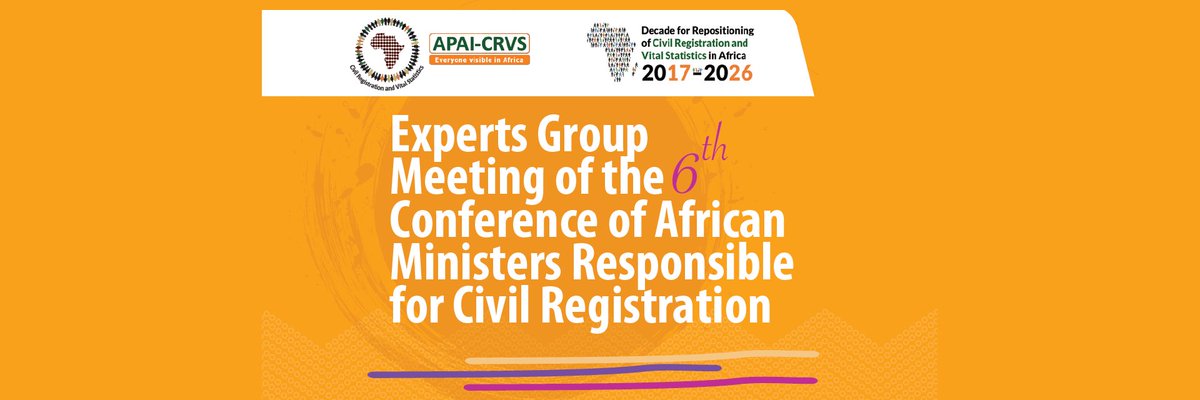 📢@OpenCRVS will be at COM6! 📢Looking forward to connecting with #CRVS #experts from across the African region during the Experts Group Meeting on 24-28th Oct in Ethiopia. 📩team@opencrvs.org to connect with our #team & learn how we are enabling new models of civil registration