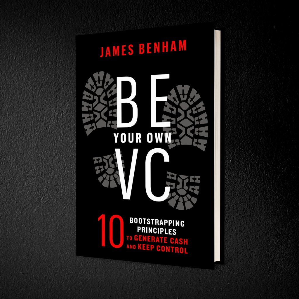 MicDropPR's tweet image. 📖 Coming November 15th...@micdroppr client, @jamesmbenham, has announced the release of his book, &quot;Be Your Own VC: 10 Bootstrapping Principles to Generate Cash &amp;amp; Keep Control.&quot;

💻 Get updates by subscribing to James&apos;s newsletter, Bootstrapped Innovation: bit.ly/3MJxAHK