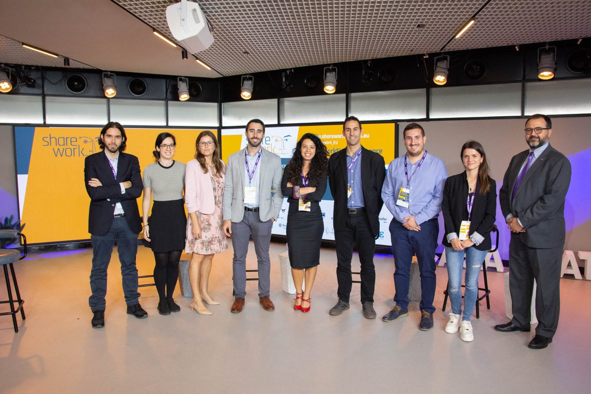joguco's tweet photo. It has been a very interesting and successful final conference. Golden speakers, super professionals and extraordinary people. The best way to end a successful project. Cobots are now closer to the EU industries. Congrats! 👏🏻 @Sharework_EU @Eurecat_news #ShareworkFinalConference https://t.co/QEQQq9OXVA