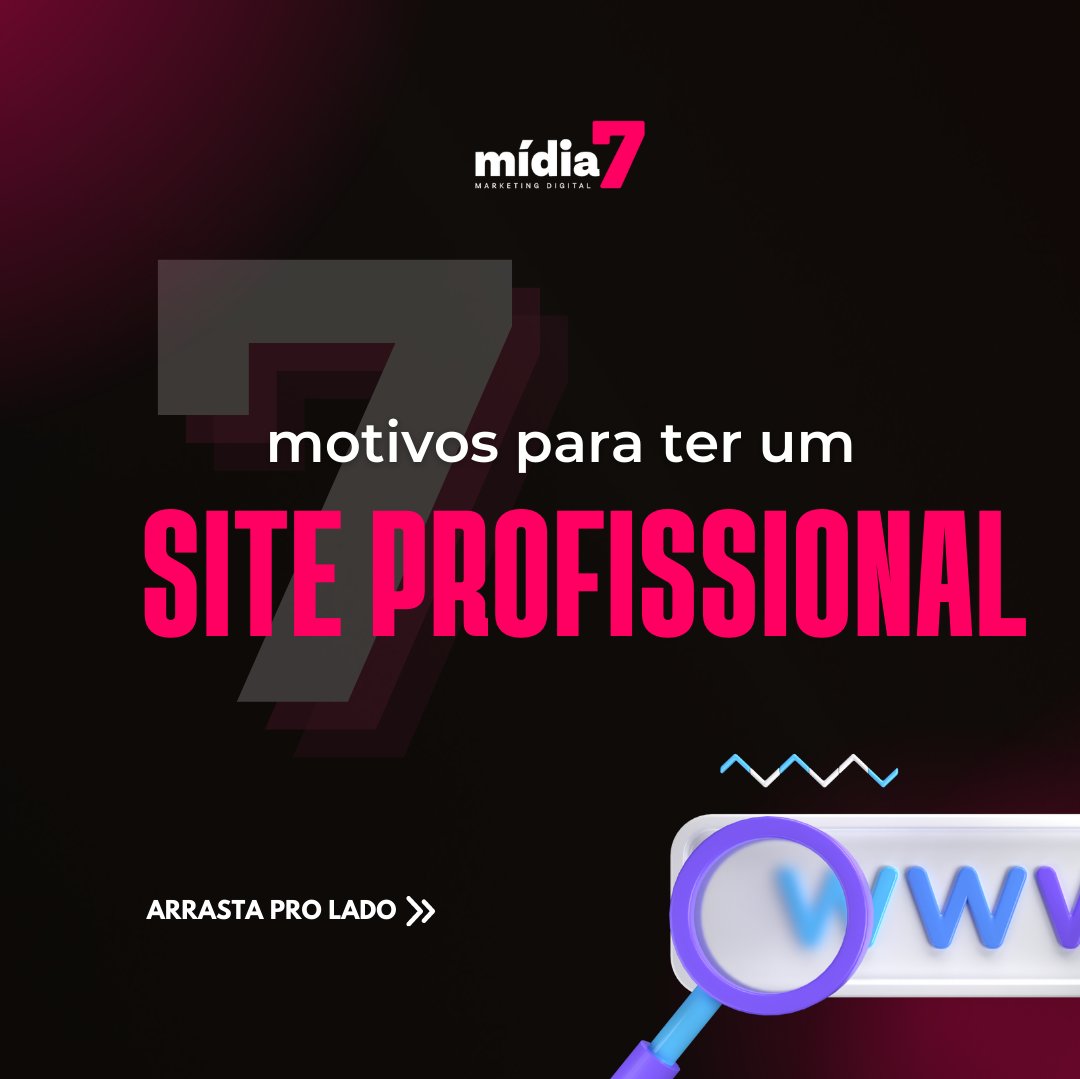 Midia7_Social's tweet photo. A internet é uma ferramenta indispensável para qualquer negócio nos dias de hoje. Ter um bom site profissional é essencial para alavancar seus negócios e ter sucesso na era digital.

Acesse nosso Instagram e veja quais são os motivos pra você ter o seu site: @agenciamidia7digital https://t.co/jOsljAwBEg