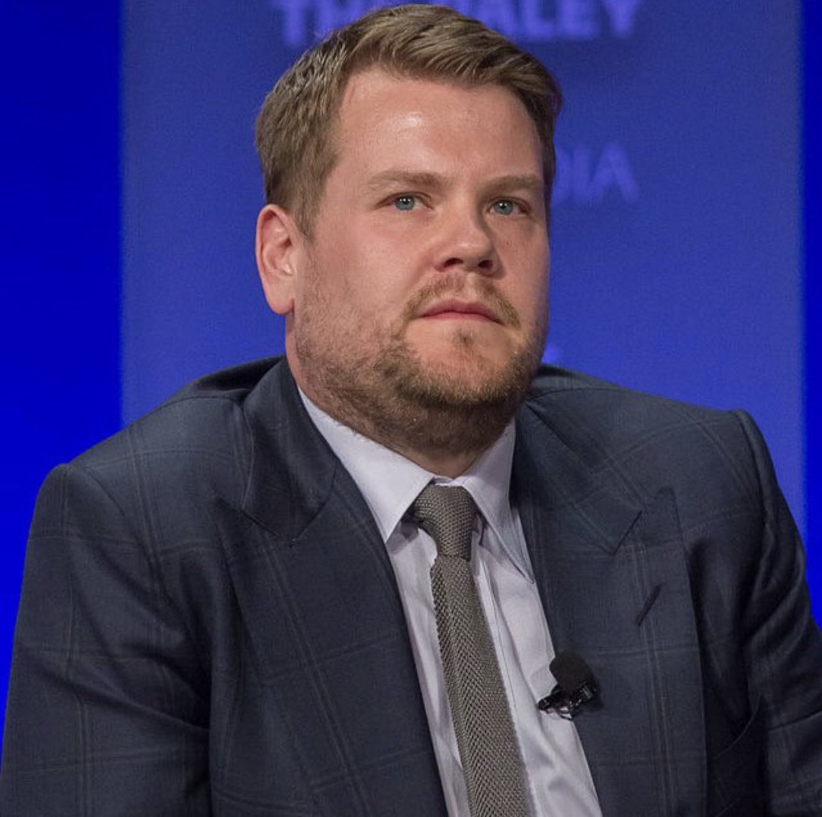 ScareDSM's tweet photo. James Corden has been banned from ScareDSM Haunted House after reportedly being abusive to the staff and zombies.

#scaredsm #hauntedhouse #Halloween https://t.co/kFbA01uA1s