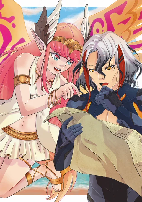 I'm starting a new set of  FGO Couples or Duo that I like!----Circe and Odysseus  I really enjoyed their FGO event, I think it was one of the best I played.Did you play it too? What did you think of it? 