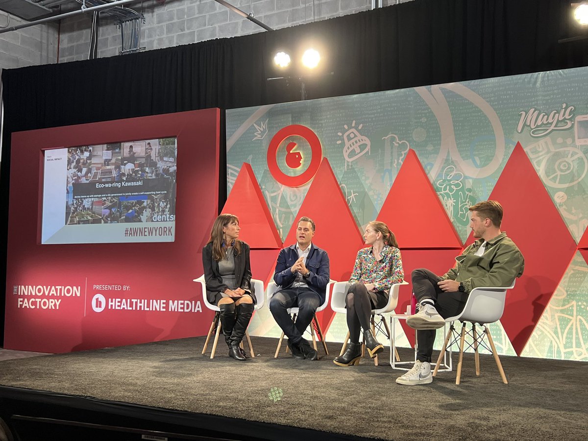 Today <a href="/jeffgreenspoon/">Jeff Greenspoon</a> spoke at the ‘Creativity Will Save Our Planet’ panel sponsored by <a href="/hopehydration/">HOPE Hydration 💧</a>. He shared dentsu’s philosophy on integrating sustainability: “No longer is the future of sustainability about competition, it’s now about a creating a coalition for change.”