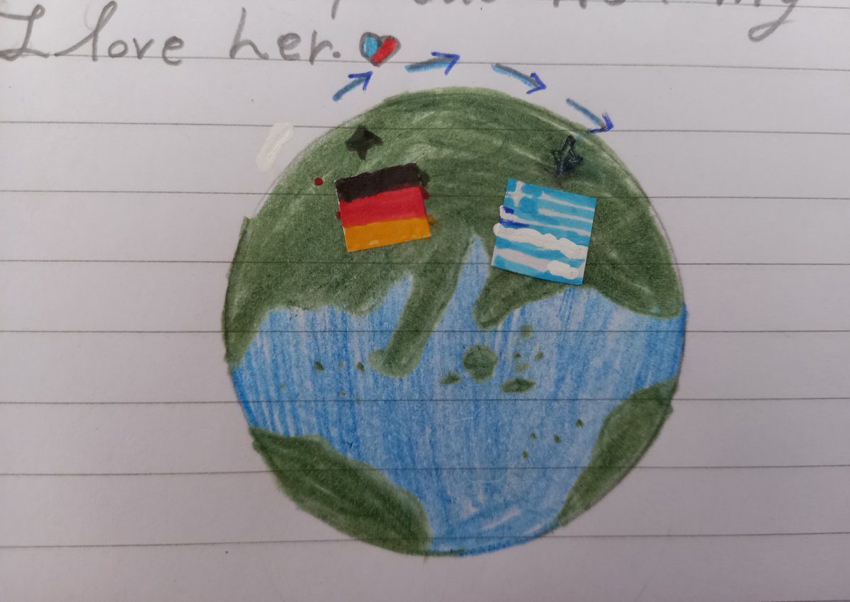 My 🇬🇷#students slow down, share family stories and reflect  on  #StoriesofHumanMigration with students from around the 🌍 Thank you <a href="/OutofEdenLearn/">Out of Eden Learn</a> <a href="/outofedenwalk/">Out of Eden Walk</a> for yet another wondeful learning journey!  #edenlearn  #sschat #studentwork