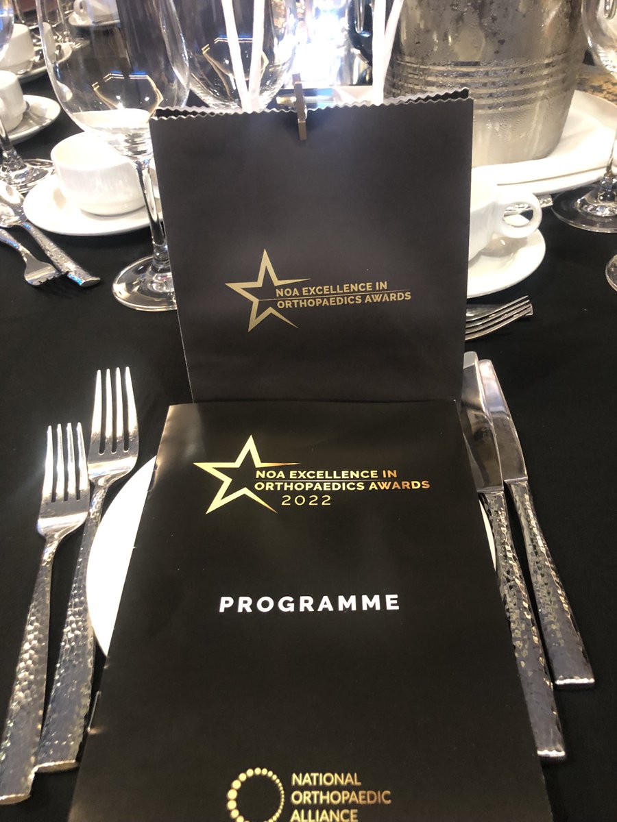 The red carpet is out, the tables have been set and guests have arrived for this evening’s #NOAExcellence22. After a drinks reception, we’re about to enjoy dinner ahead of the awards presentation. Stay tuned!