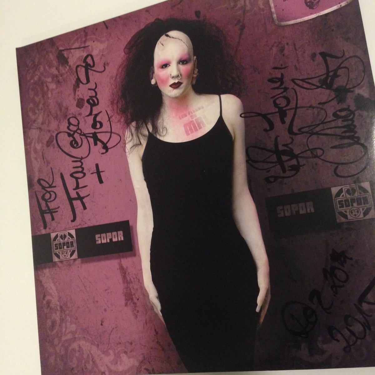 FrancescoCarli's tweet photo. Day 28 of 30 days of signed pop memorabilia from my collection! Signed copy of "Les Fleurs Du Mal" by Sopor Aeternus &amp; The Ensemble Of Shadows
#30daysofsignedpop #soporaeternusandtheensembleofshadows #soporaeternus https://t.co/AMOAZn1V1w