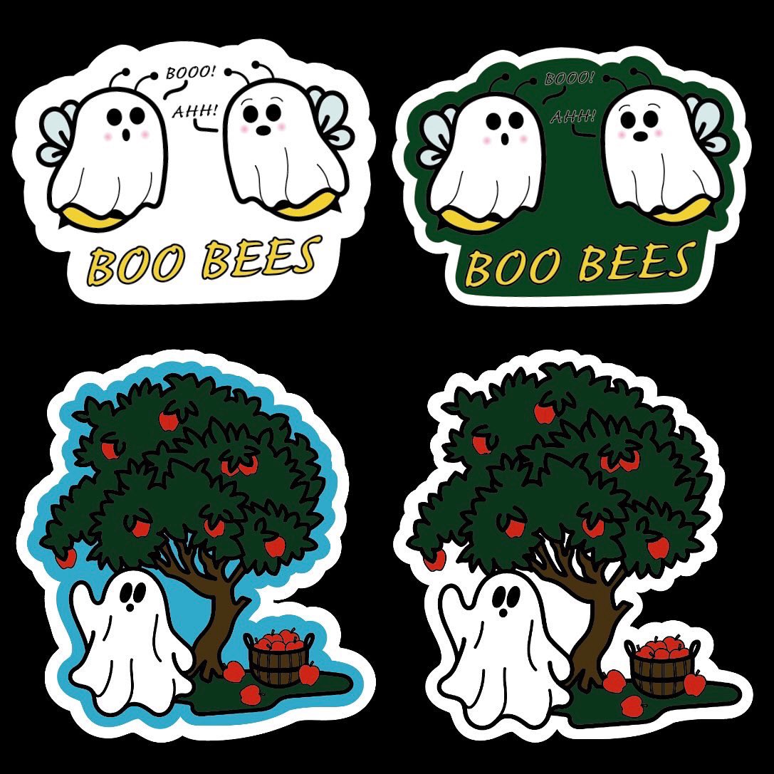 Alex_Digati's tweet photo. Check out my spooky series Pt. 1-4 🎃👻 and don’t forget to follow my instagram to see all my new graphics when I fist post them! 

#spooky #ghosts #witches #Halloween #GraphicDesign #Stickers #AutumnVibes #cute https://t.co/ntBrMonZbs
