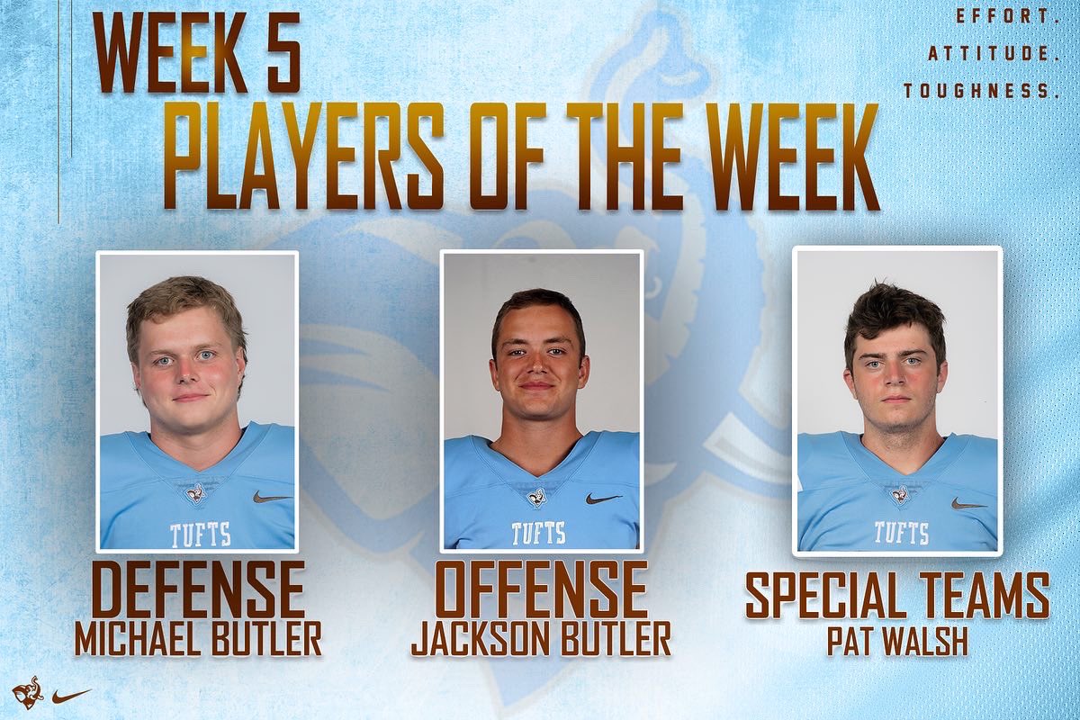 Tufts University Football tweet media