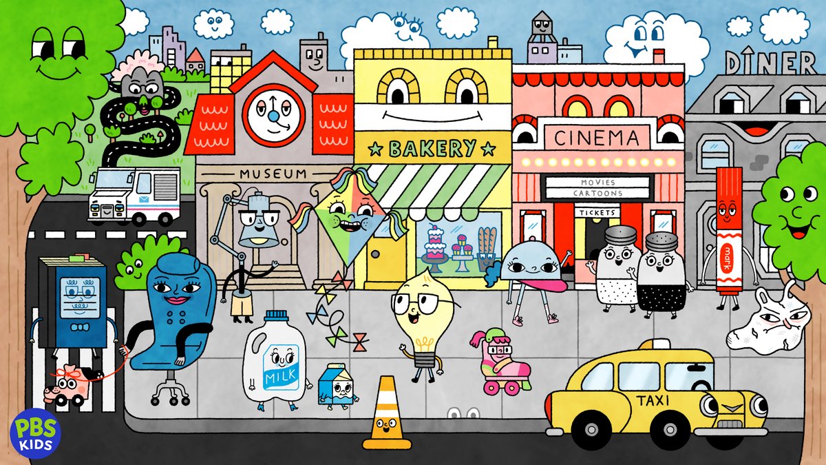 Welcome to the "City Island," where every car, tree and building has its own personality! This all new series of animated shorts premieres December 26. 

Psst! Watch an exclusive preview here ➡️ bit.ly/3Dah4gz