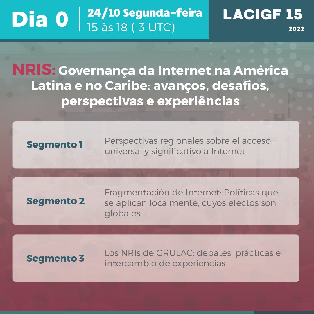 🧵DÍA 0 / DAY 0 / DIA 0
#YOUTH #NRIS
24/10 
15 - 18h (3 to 5pm)