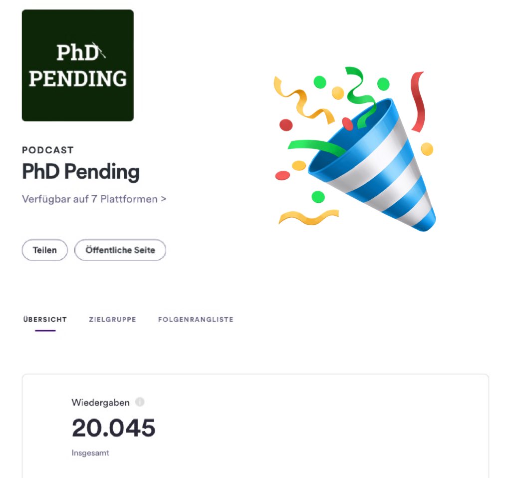 Thank you PhD Pending community for 20,000 listens😍
#phdpendingpod #phdlife #phdchat #academia #humanities #research #podcast #academicchatter #gradlife #STEMeducation #phd #phdpodcast #phdadvice #gradschool #phdwithme #phdvoice #darkacademia