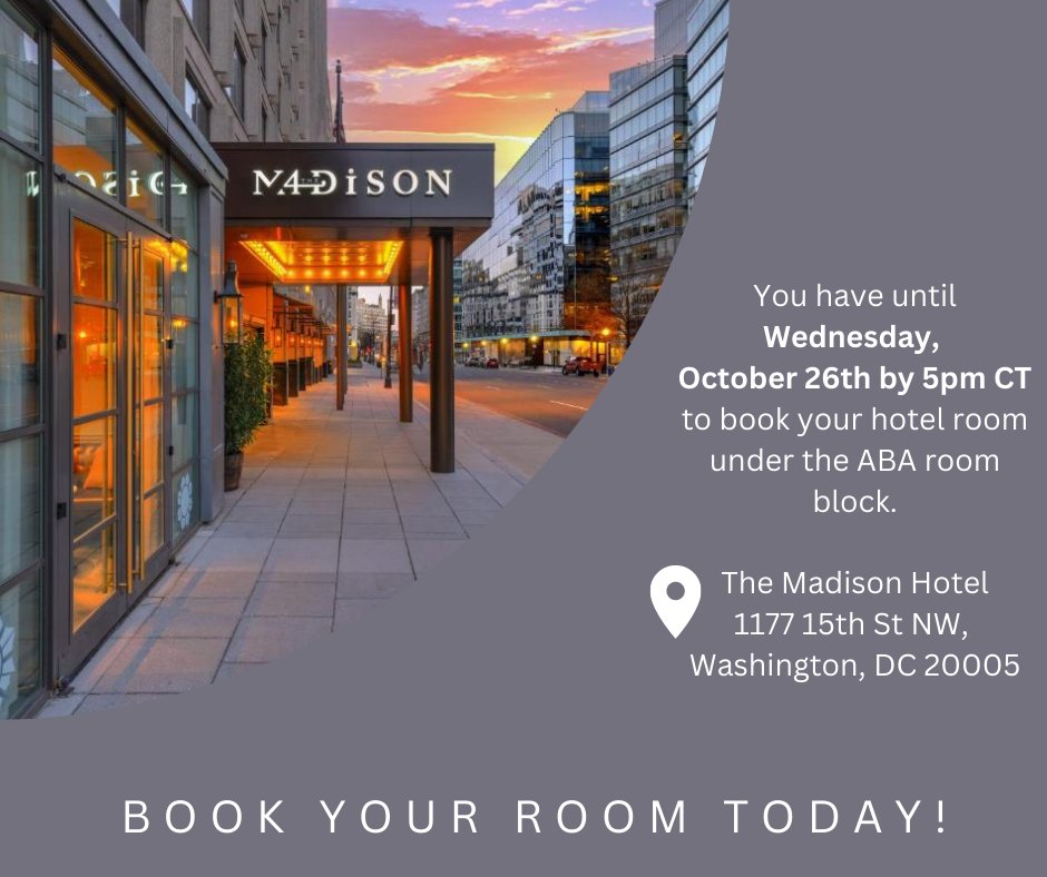ABA Criminal Justice On Twitter Have You Booked Your Room For This aba-criminal-justice-on-twitter-have-you-booked-your-room-for-this