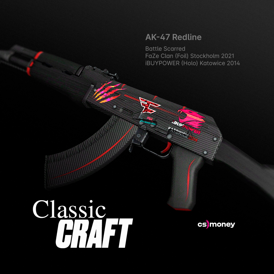 csgo ak47 redline Sticker for Sale by MinoCyCeg