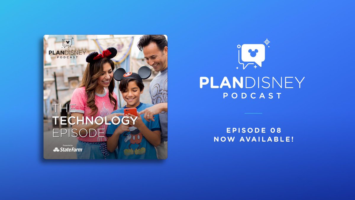 Episode 8 of the planDisney Podcast dropped TODAY! 🎙️🎧 On this month’s episode, the planDisney panelists are taking us through all the technology options available to guests to help maximize their memories on their next Disney vacation: bit.ly/3gk2ZnZ #planDisney 💬