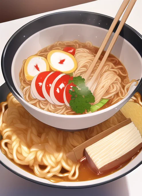 「Ramen noodles that eat idols」
(アイドルを食べるラーメン)

これだと安定して箸を出す

AIからすれば、人間がラーメンを食べるのではない、ラーメンが人間を食べるのだ!

樋口で出すのはやめとくので、樋口Pは各自やってください 