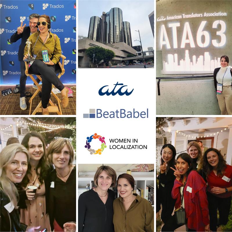 Busy Beatbabelers! What a delight to attend <a href="/WLLosAngeles/">Women in Localization Los Angeles</a> LocNight &amp; <a href="/atanet/">American Translators Association</a> Annual Conference. We're already looking forward to the next events - the countdown is on for <a href="/LocWorld/">Localization World</a> &amp; <a href="/tcworld/">tcworld</a>! Thanks to all the fantastic colleagues who attended!
#xl8 #l10n #ata63 #ata #womeninloc