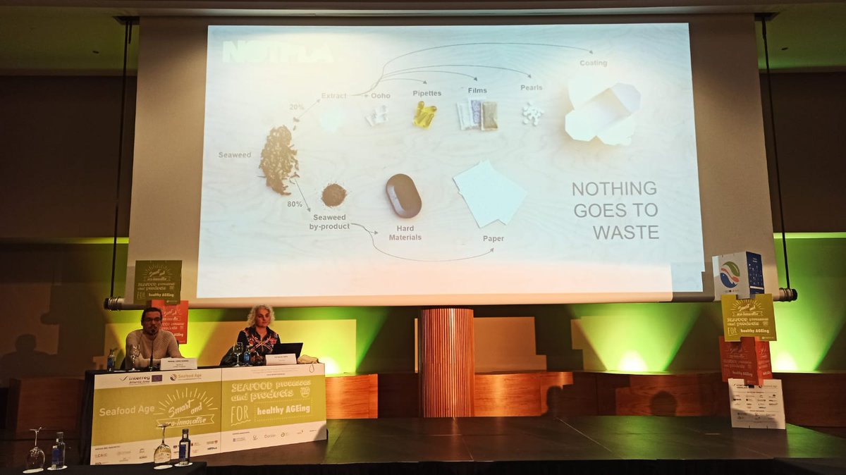 Manuel López <a href="/notpla/">Notpla</a> explains how  their Ooho is a biodegradable solution to replace single-use plastics. Manuel López nos cuenta el uso de algas para desarrollar envases que permiten reemplazar plástico de un solo uso. Se han adaptado para envasar nuestras salsas. <a href="/AtlanticArea/">Interreg Atlantic Area</a>