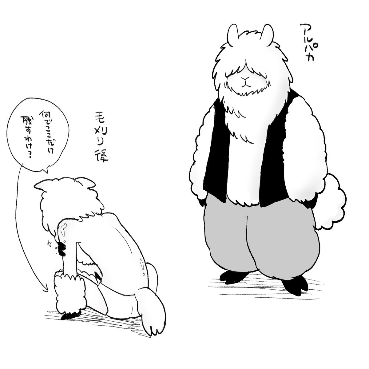 アルパカケモ♂ 
