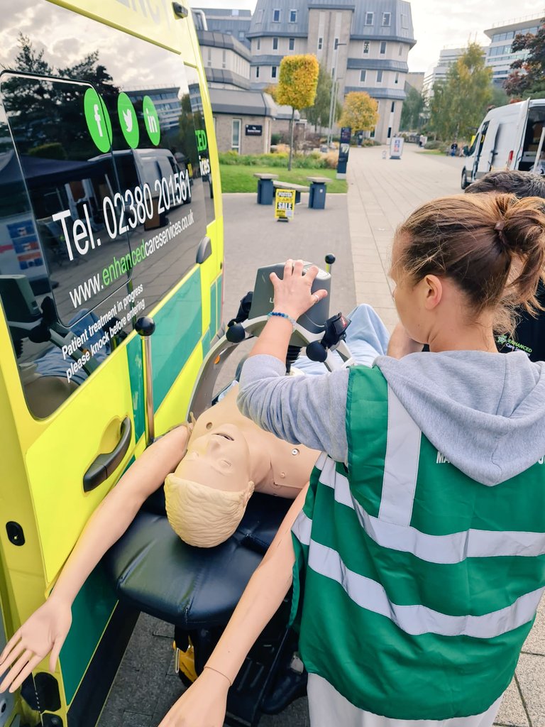 Brilliant day at bournemouth Talbot university campus on this year's "restart the heart". So many willing volunteers giving it a go 💗 early CPR saves lives! <a href="/bournemouthuni/">Bournemouth Uni</a> <a href="/BU_ParaScience/">BU ParaScience</a>