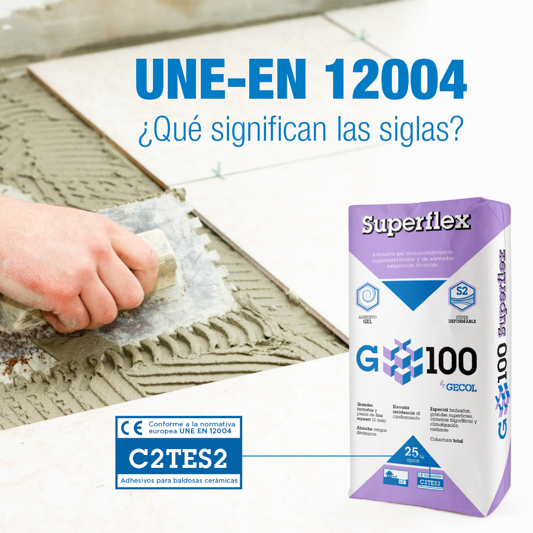 GECOLoficial's tweet photo. No te pierdas el nuevo post de nuestro blog en el que explicamos la Norma UNE-EN 12004, que se refiere a los adhesivos de baldosas cerámicas utilizando para ello, el ejemplo del G100 Superflex 🟣.
¿Sabes qué quiere decir C2TES2? https://t.co/5F75psjXkv
#c2tes2 #une12004 https://t.co/rKxcAiFnrp