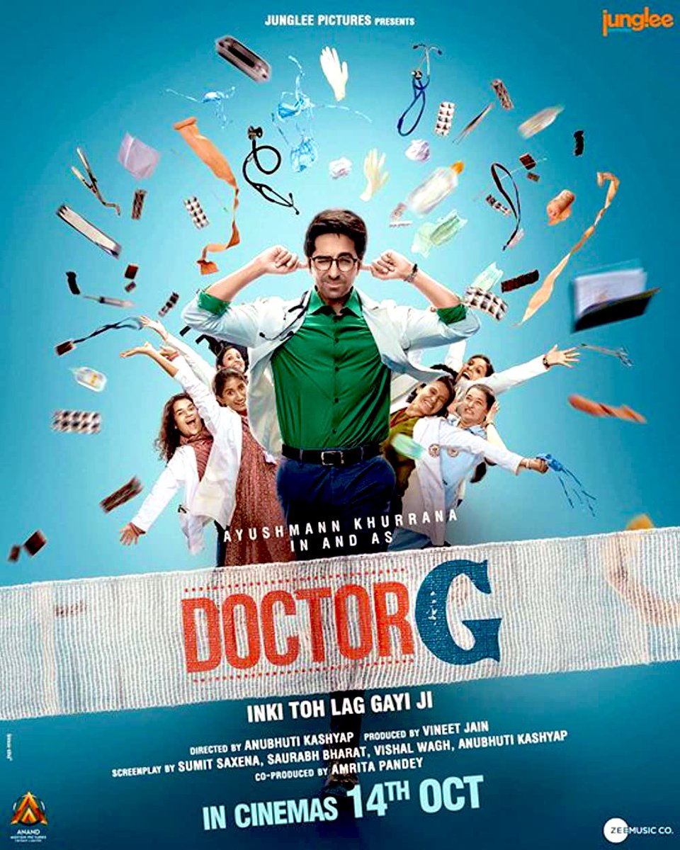 BuieBedi12's tweet photo. Everyone should watch #DoctorGReview it’s hilarious but most genuine issue is discussed in light comedy way.Yet another @ayushmannk movie worth watching #DoctorG is superb depiction of male doc in OBGYN field.I don’t understand what’s the issue on a male OB. Best ones r male docs https://t.co/l9XYksImSD