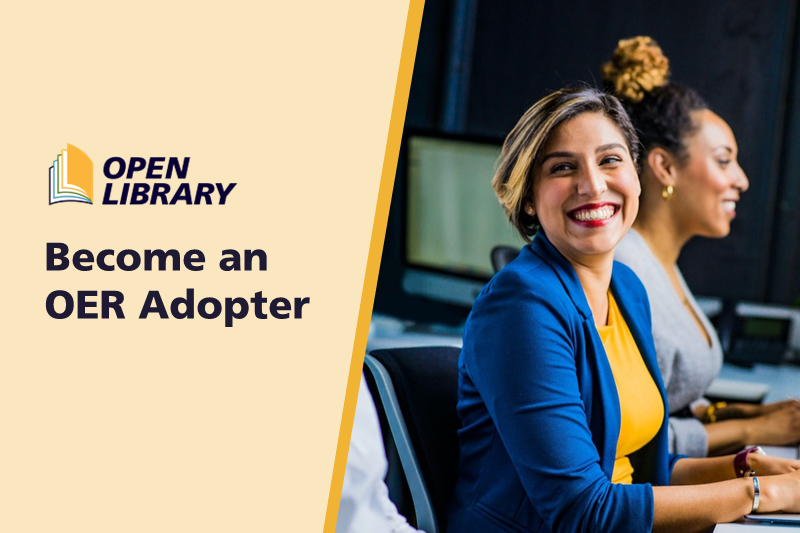 Have you signed up to become an #OER Adopter?
 
✒️ Receive <a href="/OpenLibraryON/">eCampusOntario Open Library</a> expert support on evaluating, curating, and adapting for your teaching  
➡️ Remuneration of $300 per participant  
🕰️ Apply by Nov. 30
 
Join: ow.ly/jUbp50KM0Hj 

.
.
#educators #SubjectMatterExperts