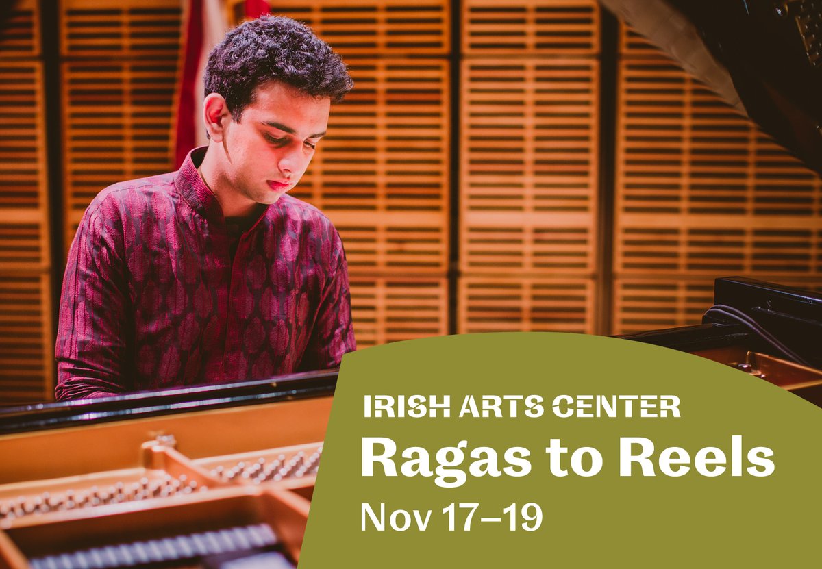 We're proud to be partnering with @IrishArtsCenter for Ragas to Reels in November—where Irish traditional and Indian classical music will collide! The performance includes our amazing 2021 Margins Fellow, @saharromani 💫 TICKETS 🎫 irishartscenter.org/event/ragas-to…