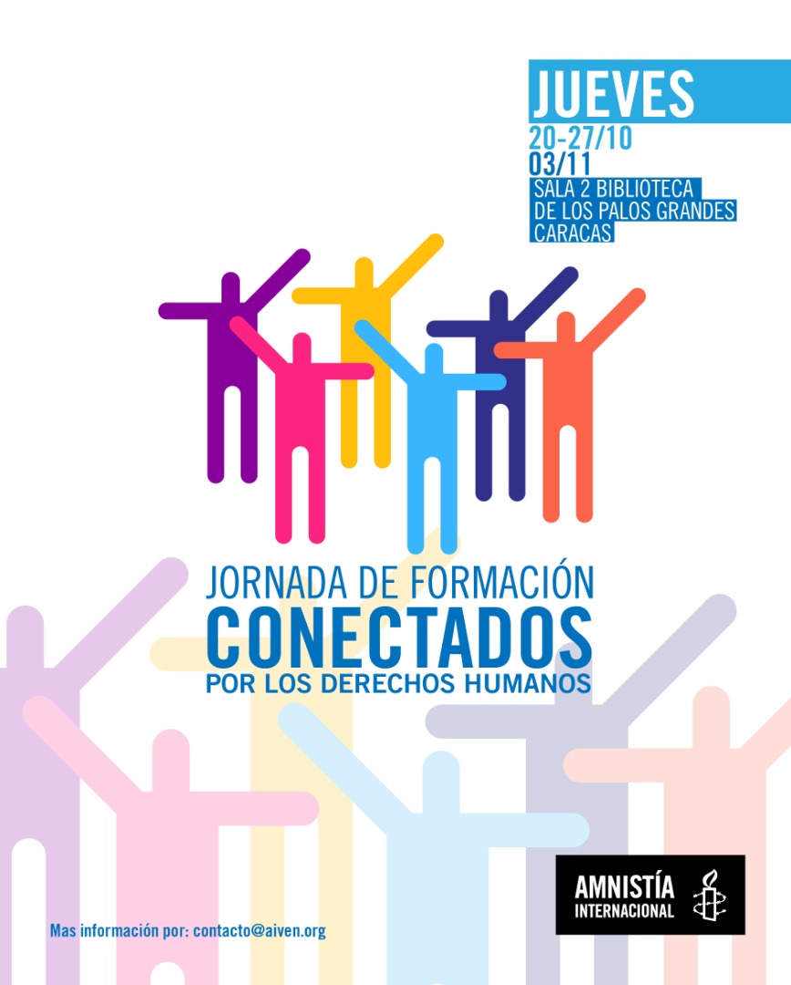 ¿Qué esperas para ser parte del cambio? ¡Participa en nuestra jornada de formación en derechos humanos! 🗓️ jueves 20, 27 de octubre y 3 de noviembre ⌚️ 10:00 am a 12:00 📍 Biblioteca de los Palos Grandes Inscríbete aquí 💻forms.gle/WQczhRPbb4Gwxv…