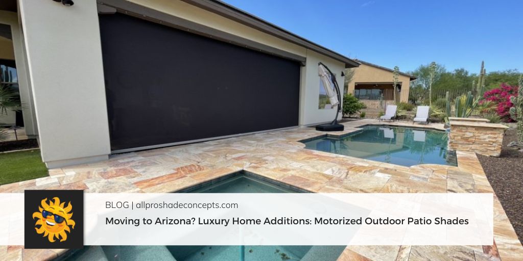 Motorized patio shades help improve outdoor entertainment spaces in every Arizona home. Learn more about how this shade solution can help level up your outdoor events in every season. bit.ly/3F8X0wH 

#MotorizedPatioShades #PatioShadeIdeas #HomeIdeas