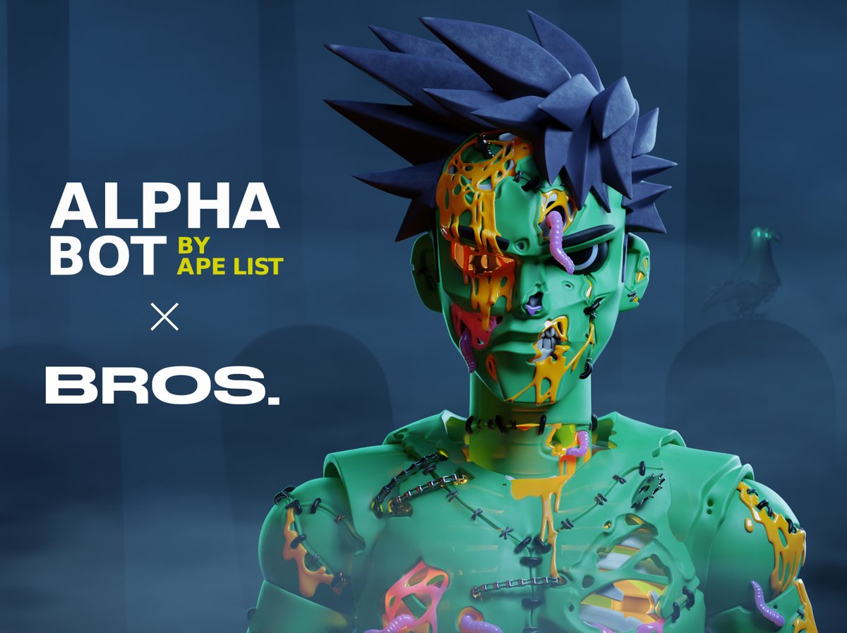 We have integrated <a href="/AlphabotApp/">Alphabot</a> to help us conduct giveaways most openly and honestly. Thanks <a href="/TheApeList/">APE LIST</a> team! 👊

First, we are launching a SPECIAL #HALLOWEEN EVENT 🎃 for BROS.WL holders! Participate in the contest to win one of GENESIS BROS. NFT!

More details in the Discord