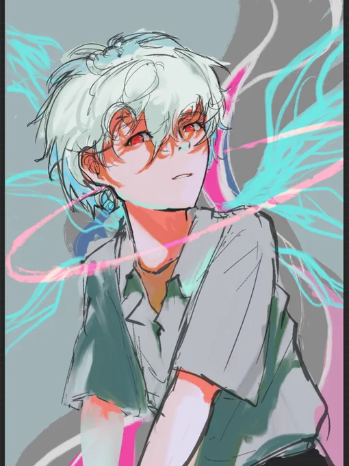 没 