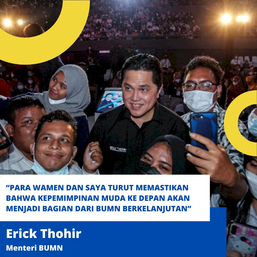 AwalanR_'s tweet photo. Komitmen Erick Thohir dalam membangun Pemimpin muda BUMN...

#ETKuatkanBUMN
#ETMajukanBUMN https://t.co/rPyTLw2CZe