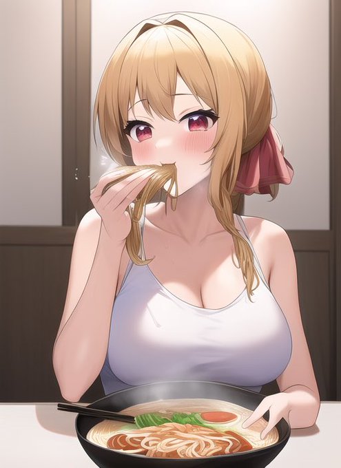 アイドルを食べるラーメン」

怪しくなってきた 