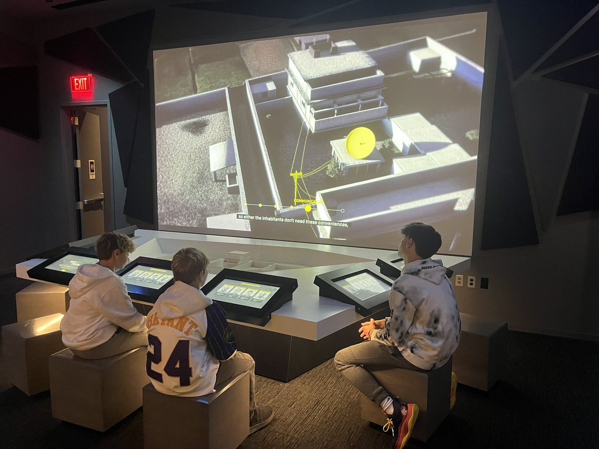 BunsoldMiddle's tweet photo. Bus 2 at the Spy Museum. #bmsdc2022 #deception #undercover #topsecret #whenislunch https://t.co/kZtNO78C3k