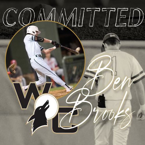 Ben Brooks (@bbrooks15_) on Twitter photo I’m super blessed and excited to announce my commitment to continue my academic and athletic career <a href="/WCoyoteBaseball/">Weatherford College Baseball</a>. I would like to thank God, my family, friends, and coaches for getting me here today. #gocoyotes
<a href="/HawksBirdville/">Birdville Hawks Baseball</a> <a href="/StixBaseballTX/">Stix Baseball</a> <a href="/JudKinzy/">Jud Kinzy</a> <a href="/Jefflightfoot4/">Jeff lightfoot</a> I’m super blessed and excited to announce my commitment to continue my academic and athletic career <a href="/WCoyoteBaseball/">Weatherford College Baseball</a>. I would like to thank God, my family, friends, and coaches for getting me here today. #gocoyotes
<a href="/HawksBirdville/">Birdville Hawks Baseball</a> <a href="/StixBaseballTX/">Stix Baseball</a> <a href="/JudKinzy/">Jud Kinzy</a> <a href="/Jefflightfoot4/">Jeff lightfoot</a>