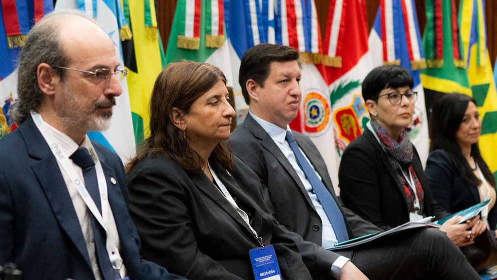Hoy participé en el <a href="/ccdelaciencia/">Centro Cultural de la Ciencia</a> de la Reunión de Ministras/os y autoridades en Ciencia, Tecnología e Innovación de la #CELAC, presidida por @ciencia_ar, con colegas de América Latina y el Caribe. (sigue)