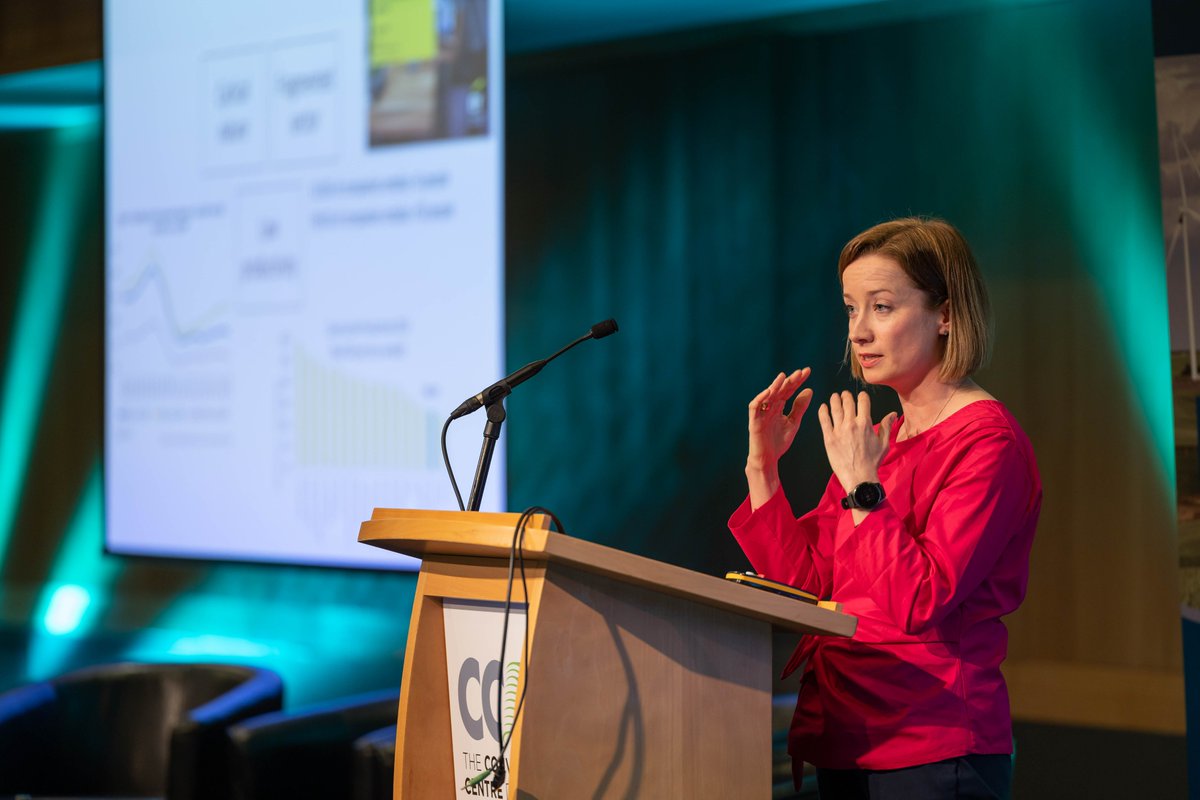 Speaking now Dr Magdalena Hajdukiewicz, CEng, Lecturer in Mechanical Engineering, University of Galway. @m_hajdukiewicz will speak about Ireland’s new national Construction Technology Centre &amp; what it will offer. #EngConf22 <a href="/EI_TechCentres/">Enterprise Ireland Technology Centres</a> <a href="/uniofgalway/">Ollscoil na Gaillimhe | University of Galway</a>