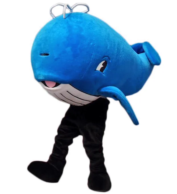 Kujiran the whale with human legs is the mascot for Muroran City. 