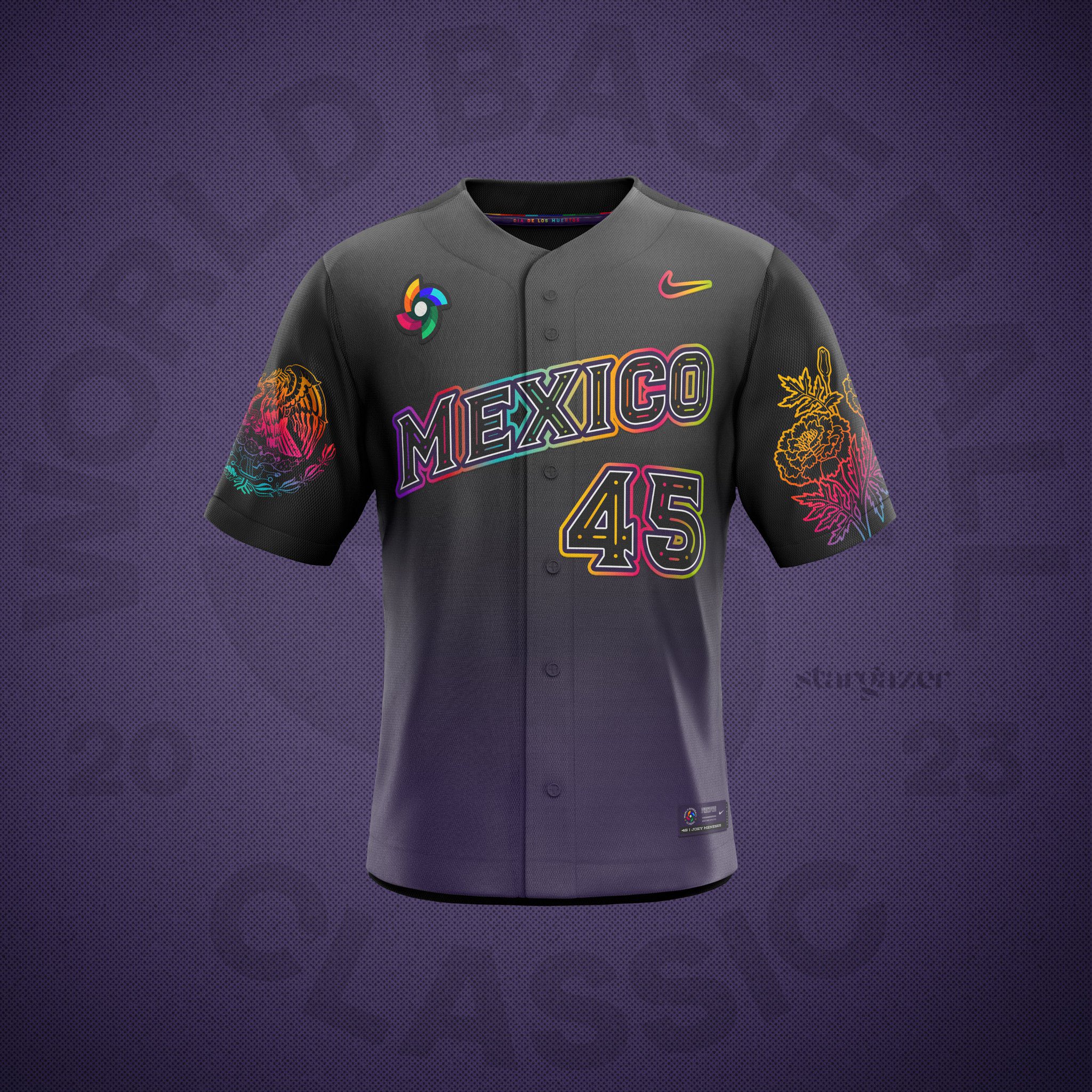 Custom Team Mexico World Baseball Classic 2023 Jersey – Jerseys and Sneakers