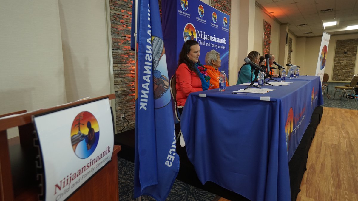 Our panel of Niijaansinaanik leaders #NCFSOrangeStandard