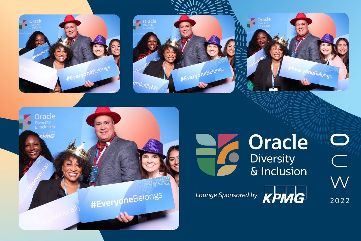 tracipwade's tweet photo. Check out our D&I Expo Lounge sponsored by @KPMG @CloudWorld CloudWorld #ocw22 #diversity #inclusion #proudtobeoracle @OracleDiversity https://t.co/filfmM1yOa