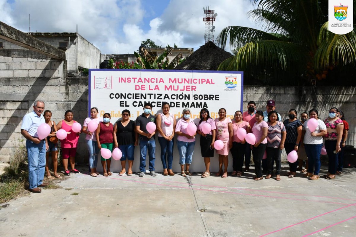 🟠LA INSTANCIA DE LA MUJER LLEVA A CABO EVENTO EN EL MARCO DEL DÍA INTERNACIONAL DE LA LUCHA CONTRA EL CÁNCER DE MAMA 

#CaminemosJuntos