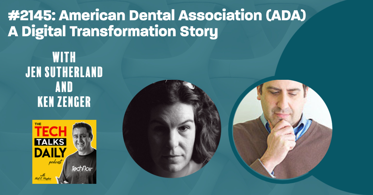 Tech Talks Daily: @jennsutherland and <a href="/KenZenger/">Ken Zenger Art</a> from <a href="/AmerDentalAssn/">ADA</a> share their digital transformation story with me <a href="/SitecoreSYM/">Sitecore Symposium</a> in #Chicago. We also discuss the the dangers of having out-of-date information outranking new content. techblogwriter.co.uk/american-denta…  #SitecoreSYM