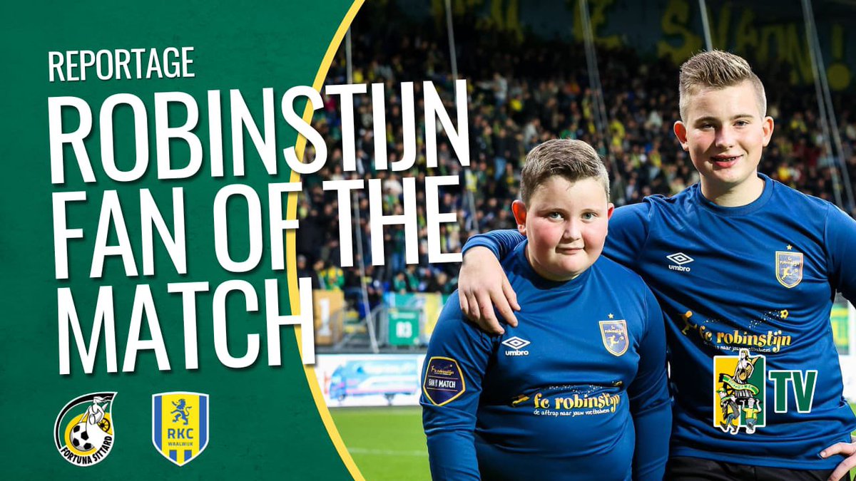 vrouwefortuna's tweet photo. In aanloop van de wedstrijd tegen RKC Waalwijk is Fortuna SC TV door Stichting FC Robinstijn uitgenodigd om eens mee te lopen, met een ''Fan of the Match'' ervaring. We liepen met Quinn & Keano mee om te zien hoe zo'n voetbalwens in vervulling gaat.
https://t.co/0i4Dc7U3jD https://t.co/8xV0M1hqgm