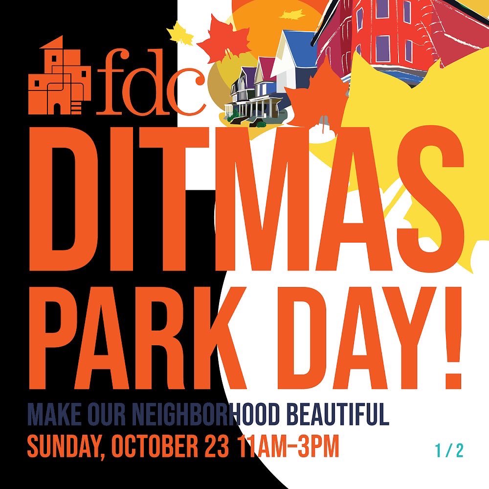 FDConline's tweet image. Bring your old electronics &amp;amp; paper documents for proper disposal. Pick up some free daffodil bulbs to plant in your garden! DITMAS PARK DAY THIS SUNDAY!