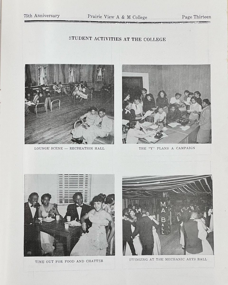 digpvpanther's tweet photo. On May 19, 1951 Prairie View A&amp;M College now Prairie View A&amp;M University celebrated its 75th Anniversary. This is a booklet form that event. The “Diamond Jubilee”.💎 #PVAMU #dppp #HBCU #digitalpvpantherproject https://t.co/1WPRVAE7VR