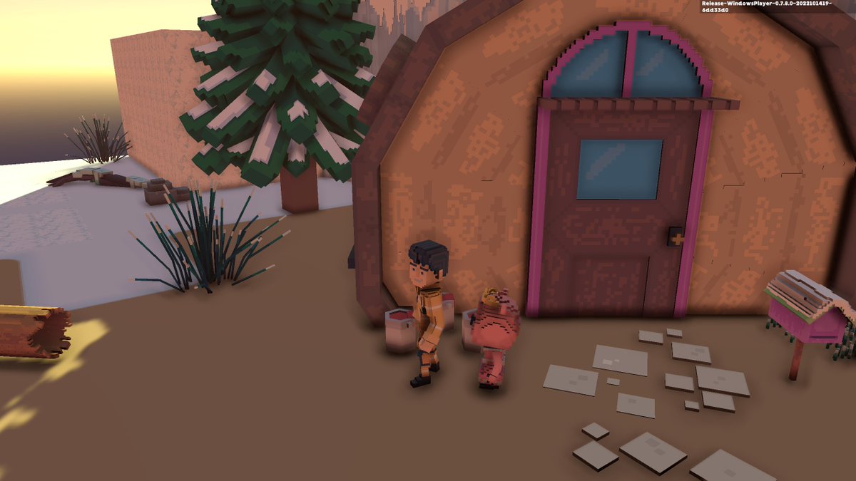 careehhai19's tweet photo. @TheSandboxGame I just finished my quest on Pororo experience on the #SandboxAlphaS3 for a chance to win a Season 3 Alpha Pass! Here I am with a cute Pororo. Check out my screenshot!

#Pororo https://t.co/9bcnK4ofnp