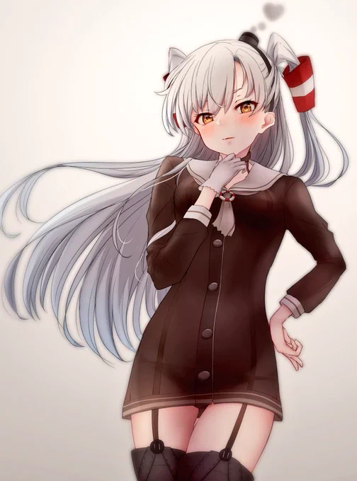 つんあま('ω')#艦これ #天津風 